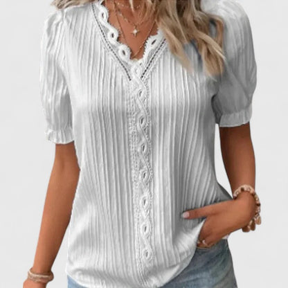 Avienne | Stylish V-Neck Blouse