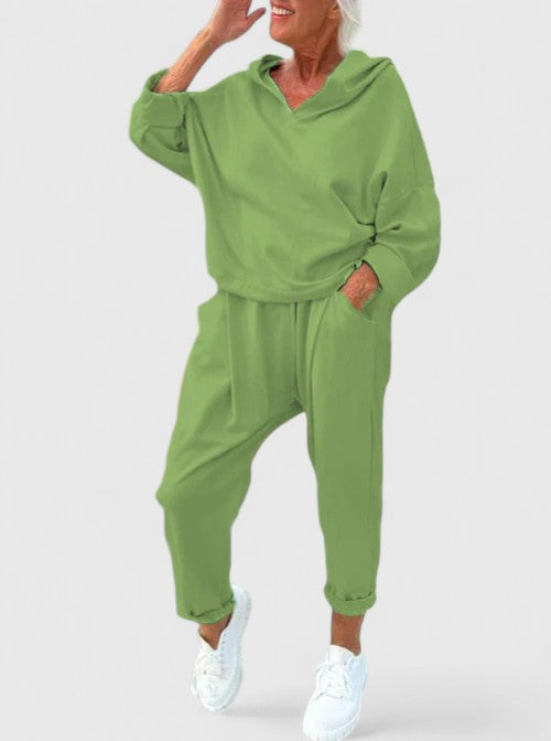 Sally | Cozy Hooded Sweatshirt Ensemble