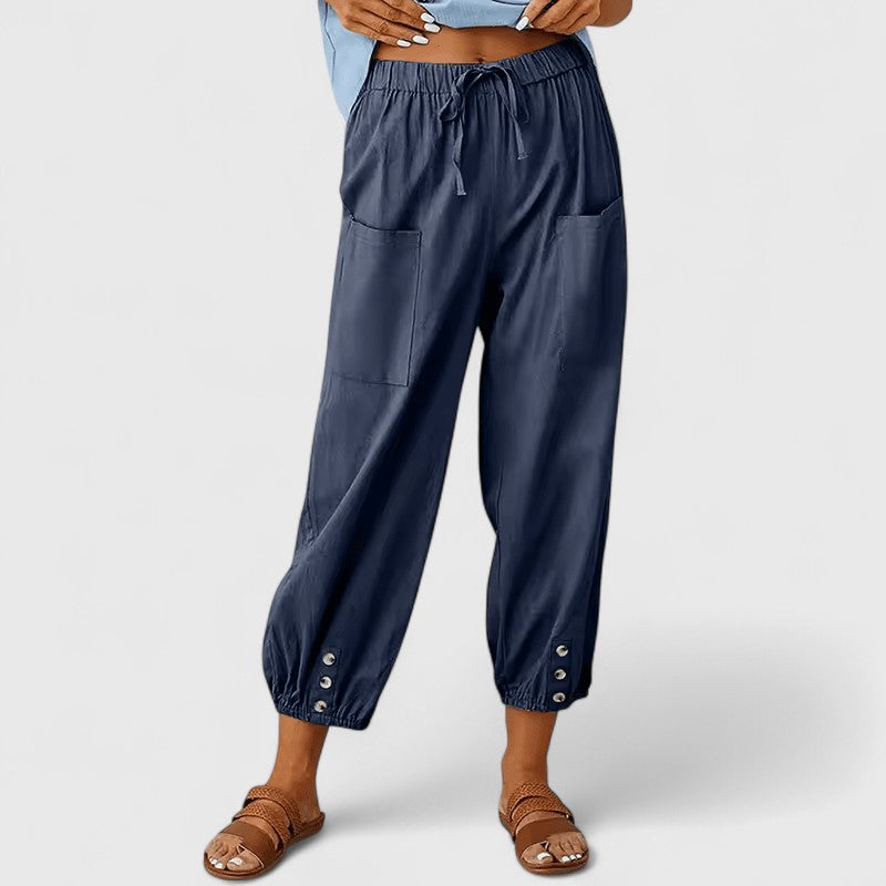Jolie | Elegant Wide-Leg Trousers
