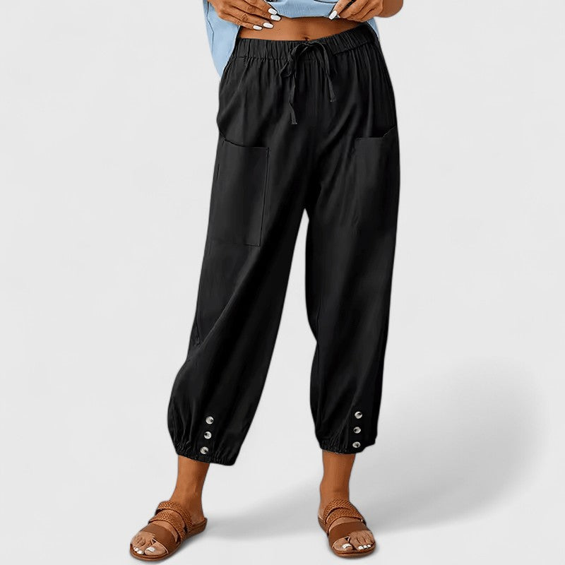 Jolie | Elegant Wide-Leg Trousers