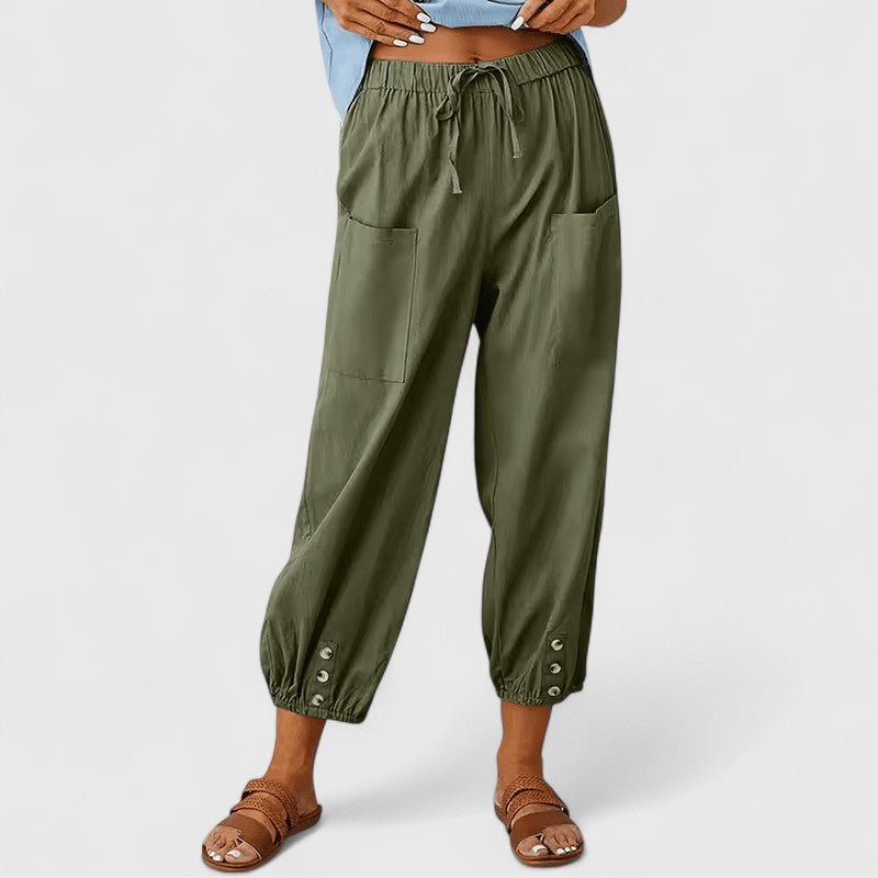 Jolie | Elegant Wide-Leg Trousers