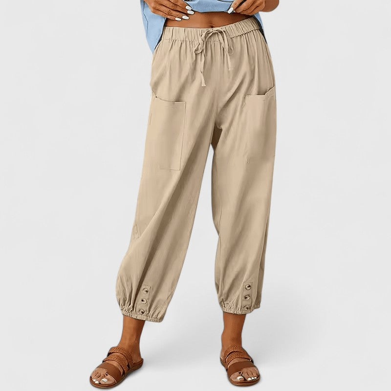 Jolie | Elegant Wide-Leg Trousers