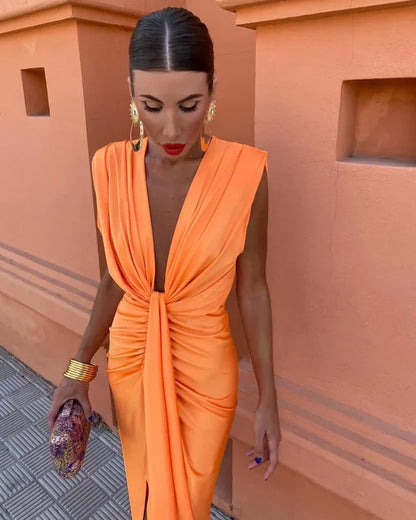 Isabelle - Partykleid mit tiefem Ausschnitt
