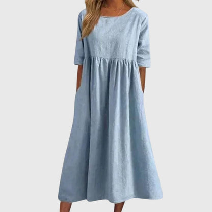 Haisley™ | Chic Short-Sleeve Dress