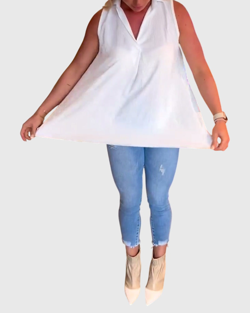 Lina™ Sleeveless Blouse