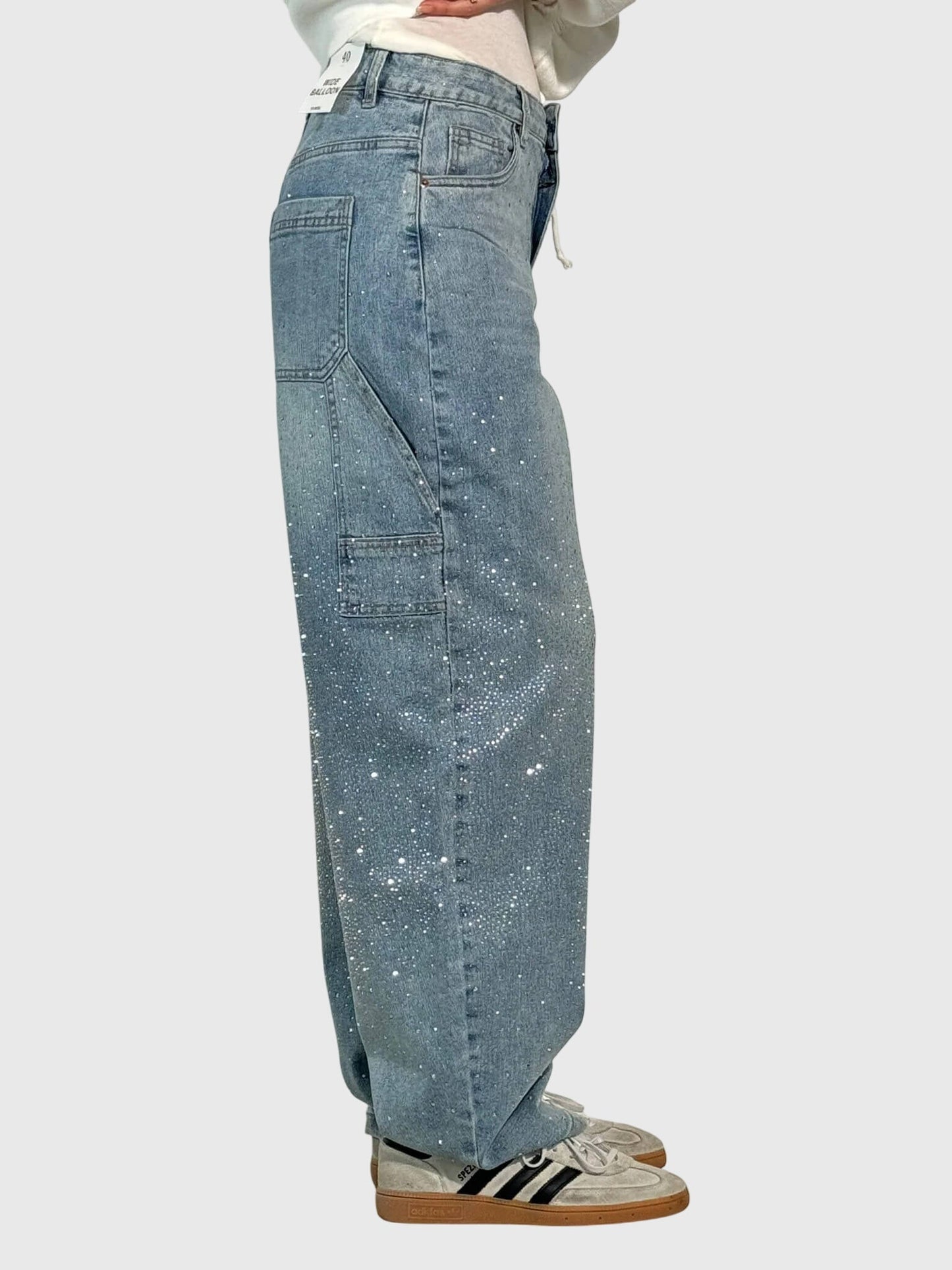 Stella™ Diamond-Embellished Trousers