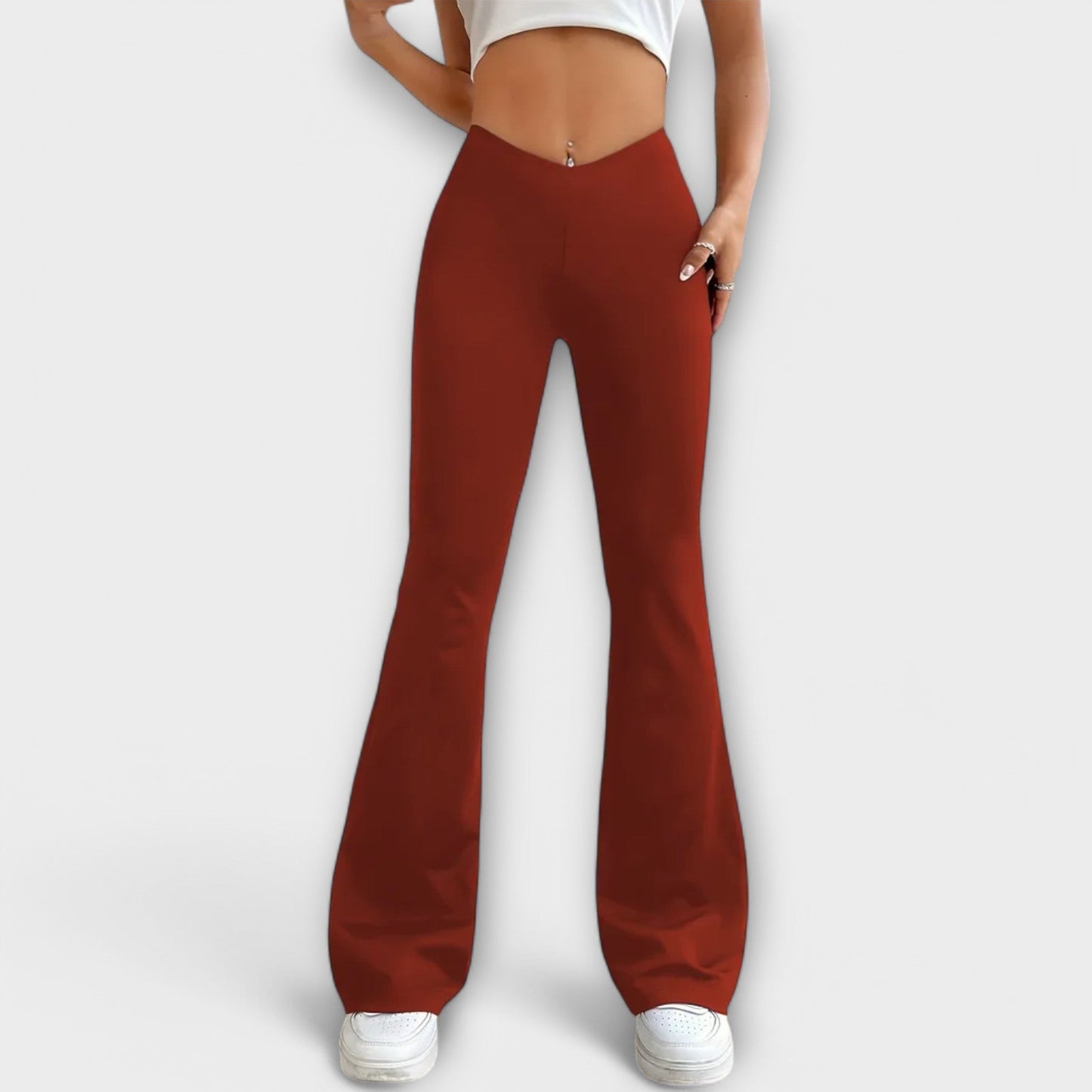 Serena - Flared Leg Relaxed Pants