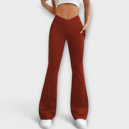 Serena - Flared Leg Relaxed Pants