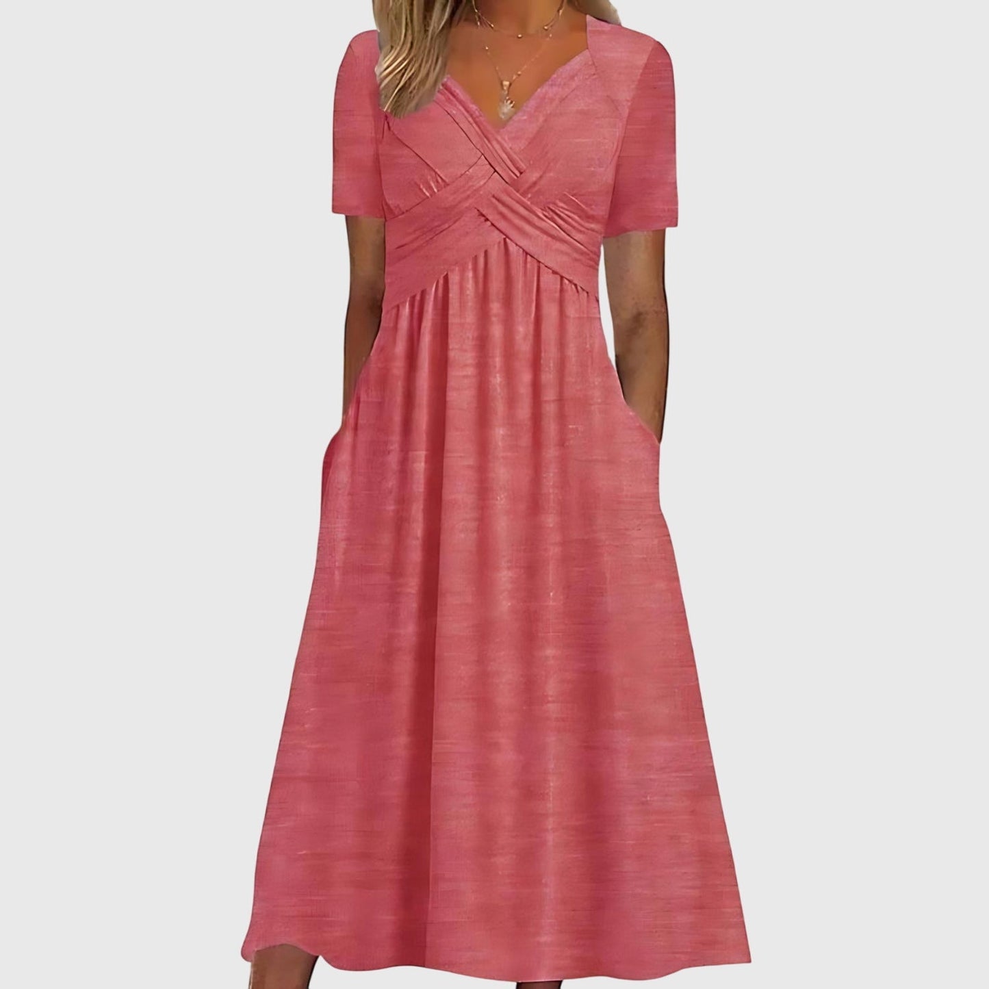 Viola™ | Tummy Control Midi Dress