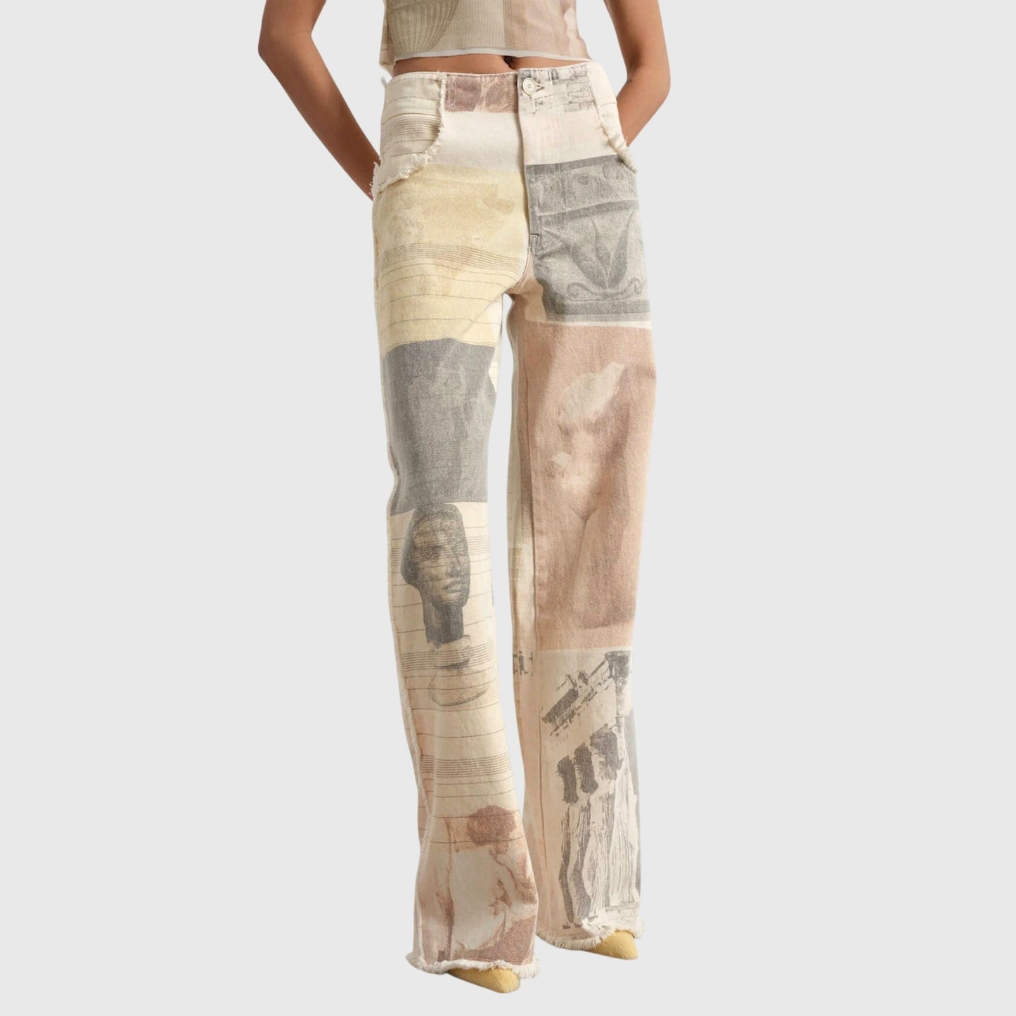 Alma - Oversized Denim Jeans