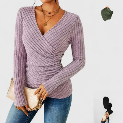 Vera | Elegant Tucking Blouse