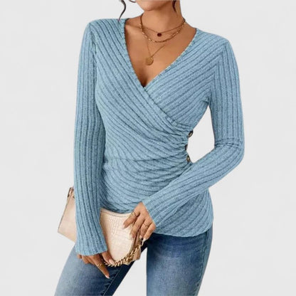 Vera | Elegant Tucking Blouse