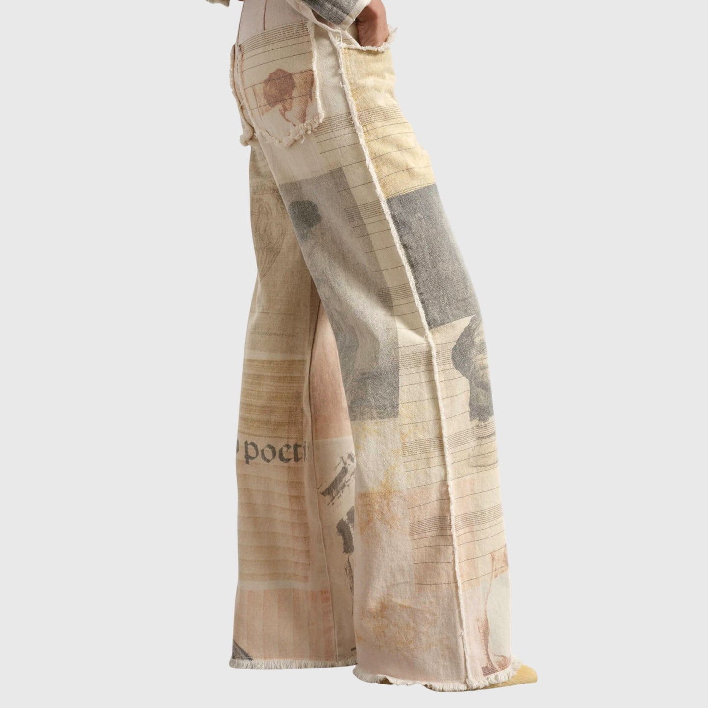 Alma - Oversized Denim Jeans