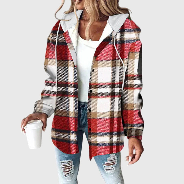 Martina™ Women's Mesh Jacket with Button Placket