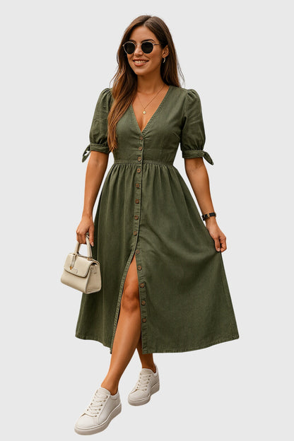 Jacqueline™ | Chic Denim Dress