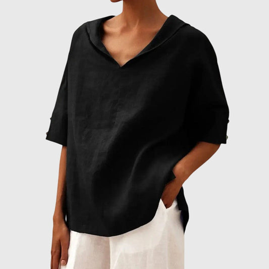 Ayla™ Black Blouse