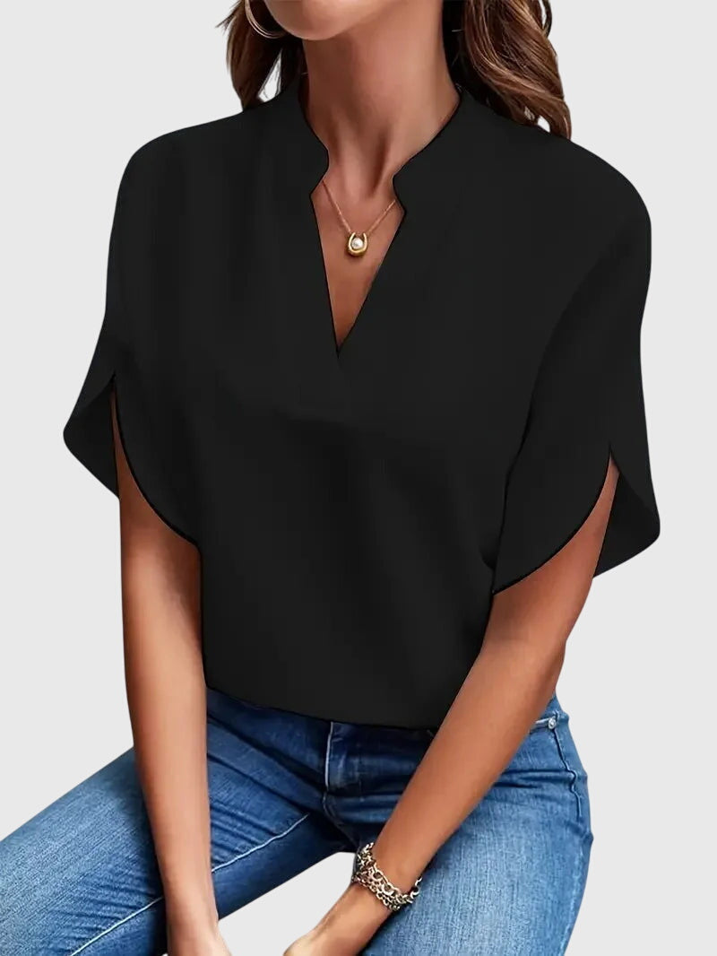 Beatrix™ | Luxuriously Soft V-Neck Top