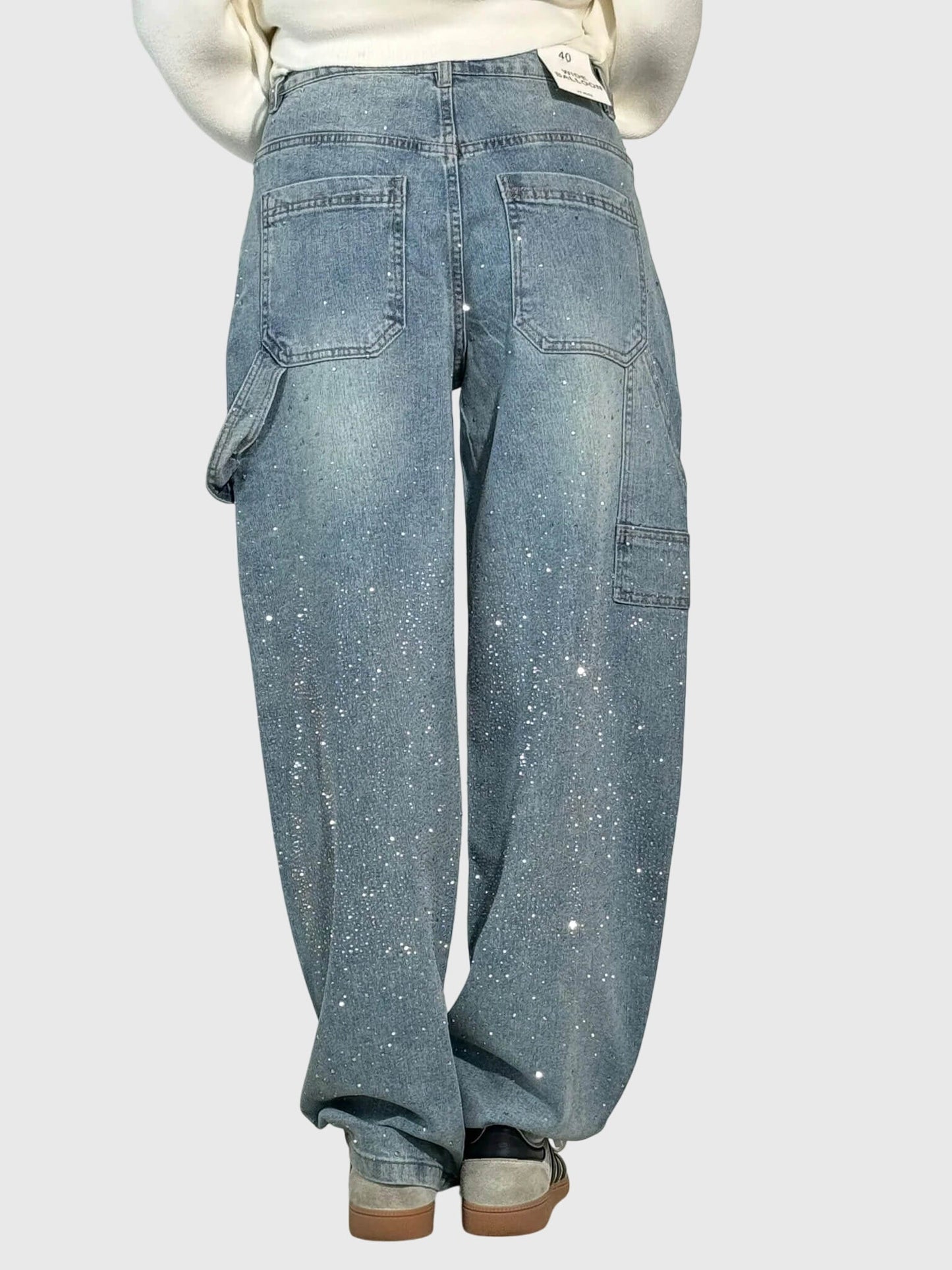 Stella™ Diamond-Embellished Trousers