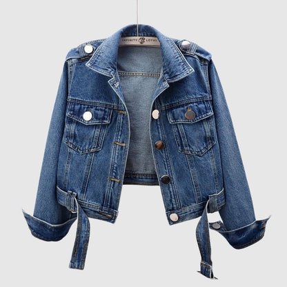 NIDULFINA I MODISCHE JEANSJACKE