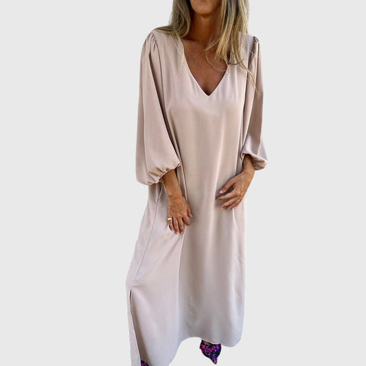 Carol™ - Bohemian Maxi Dress with Pockets
