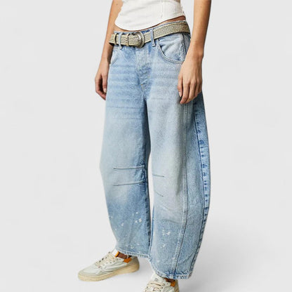 Rain | Relaxed Fit Wide-Leg Trousers