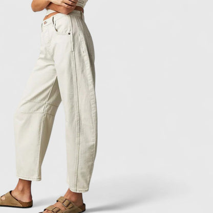 Rain | Relaxed Fit Wide-Leg Trousers