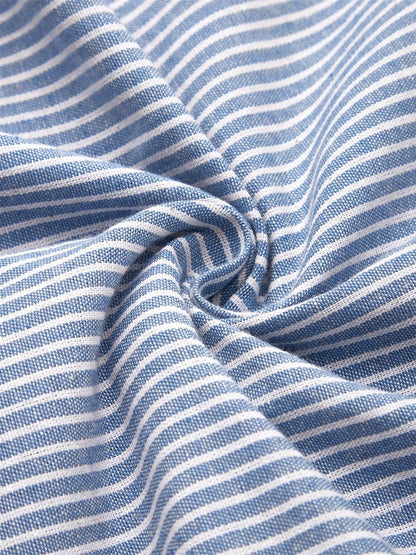 Wanda™ Striped Midi Dress - Stylish & Versatile