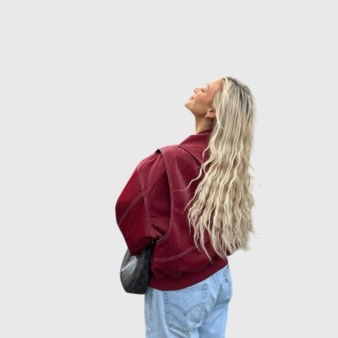 Faye™ - Extra-Large Leather Jacket