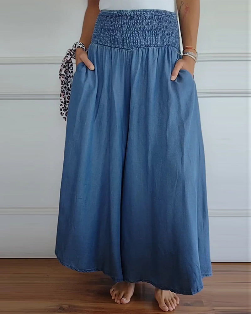 Amalia | Hose mit Gummizug in der Taille