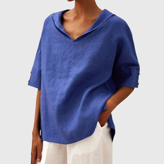 Ayla™ Blue Blouse
