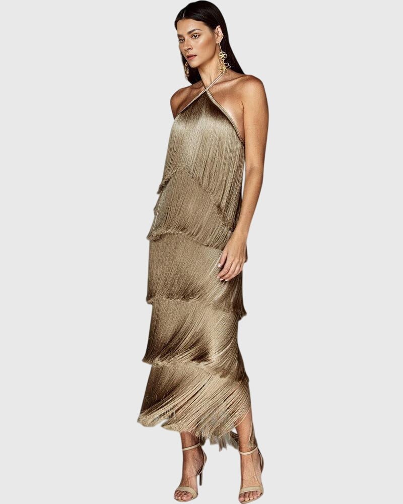 Artiselle™ - Tassel-Embellished Dress
