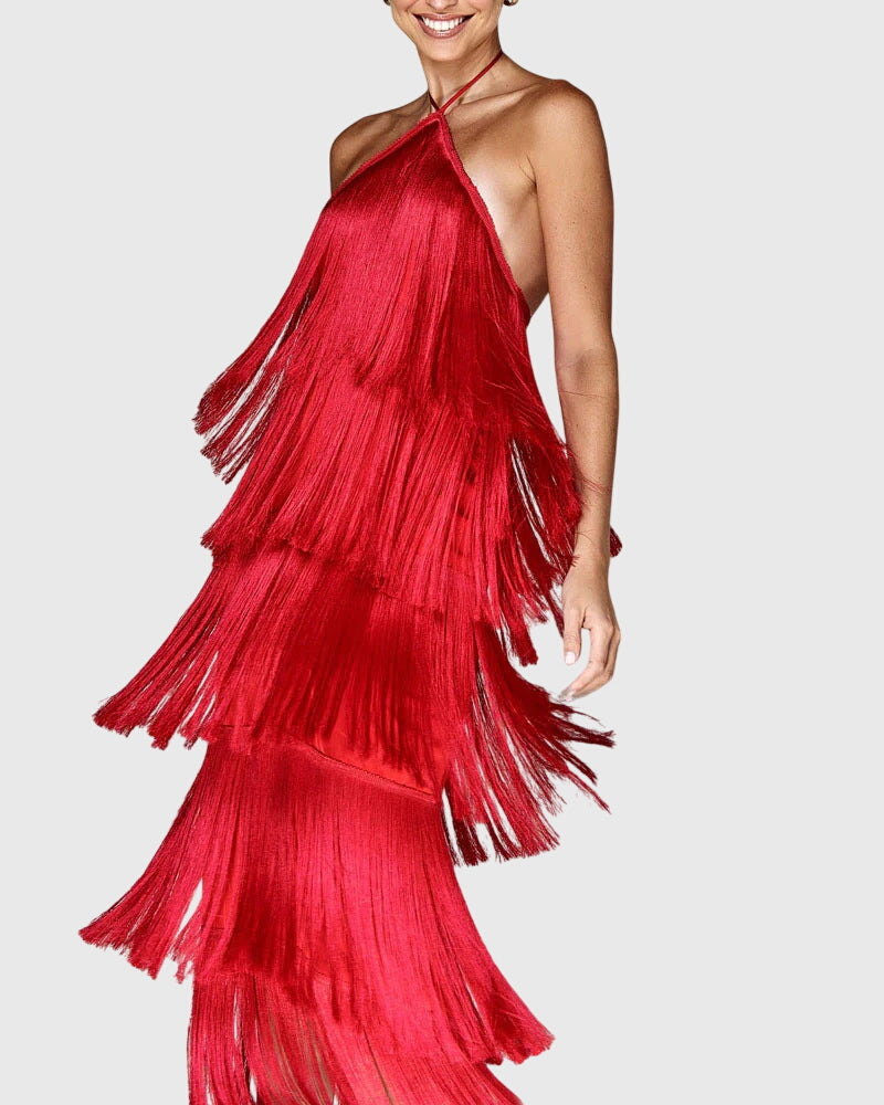 Artiselle™ - Tassel-Embellished Dress