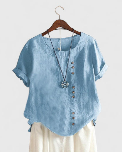 Elisavie | Cozy Short Sleeve Top
