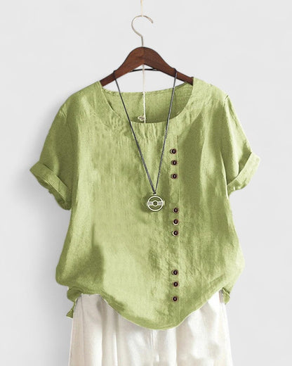 Elisavie | Cozy Short Sleeve Top