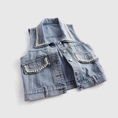QUINSIA I RETRO-JEANSWESTE